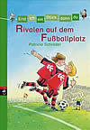 Rivalen auf dem Fußballplatz	